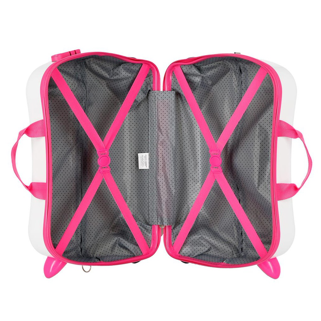 Dětský cestovní kufr na kolečkách / odrážedlo MINNIE MOUSE Pink, 34L, 2399862