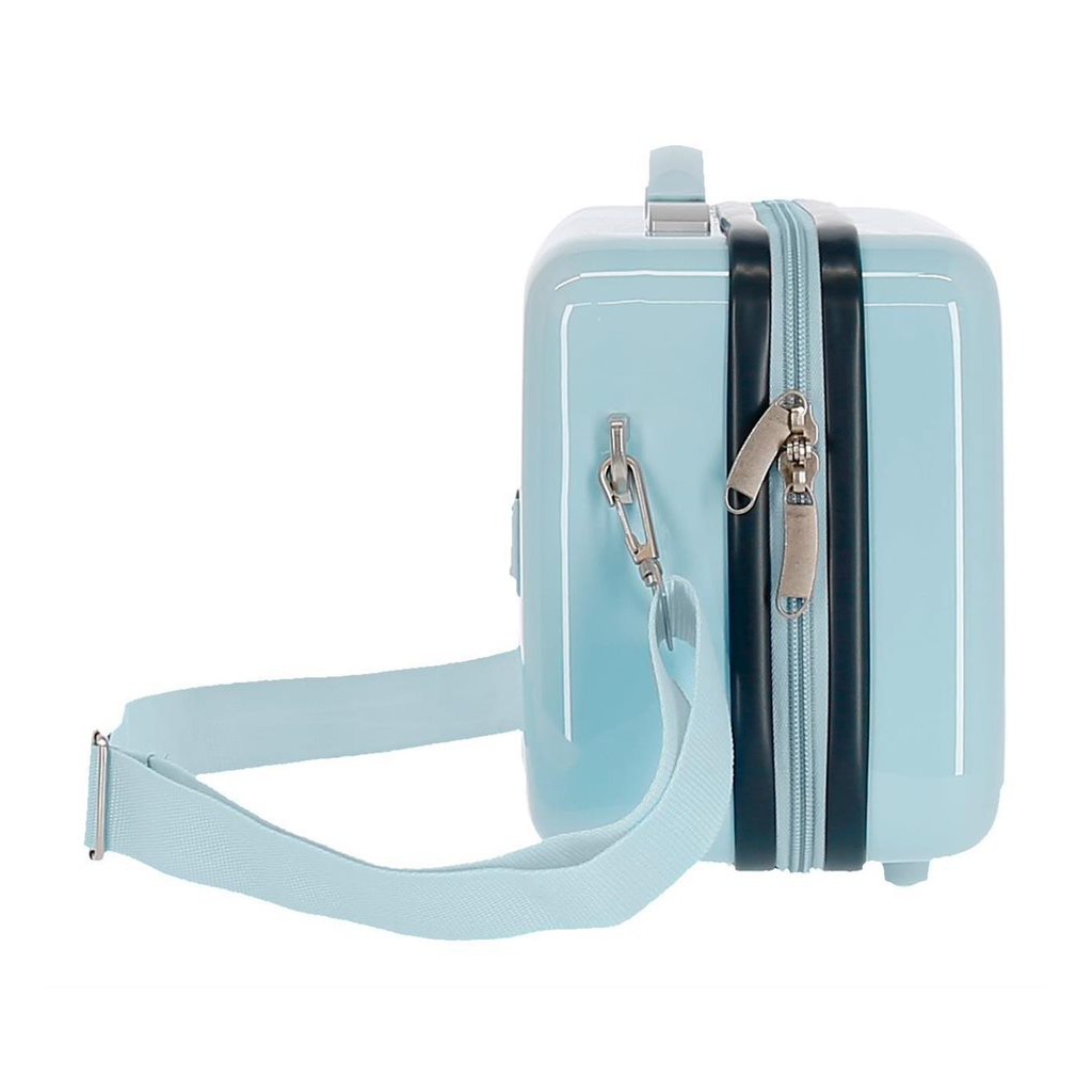 Cestovný kozmetický kufrík Wild and Free – 21x29x15 cm, 9L, odnímateľný popruh a priehradky na organizáciu