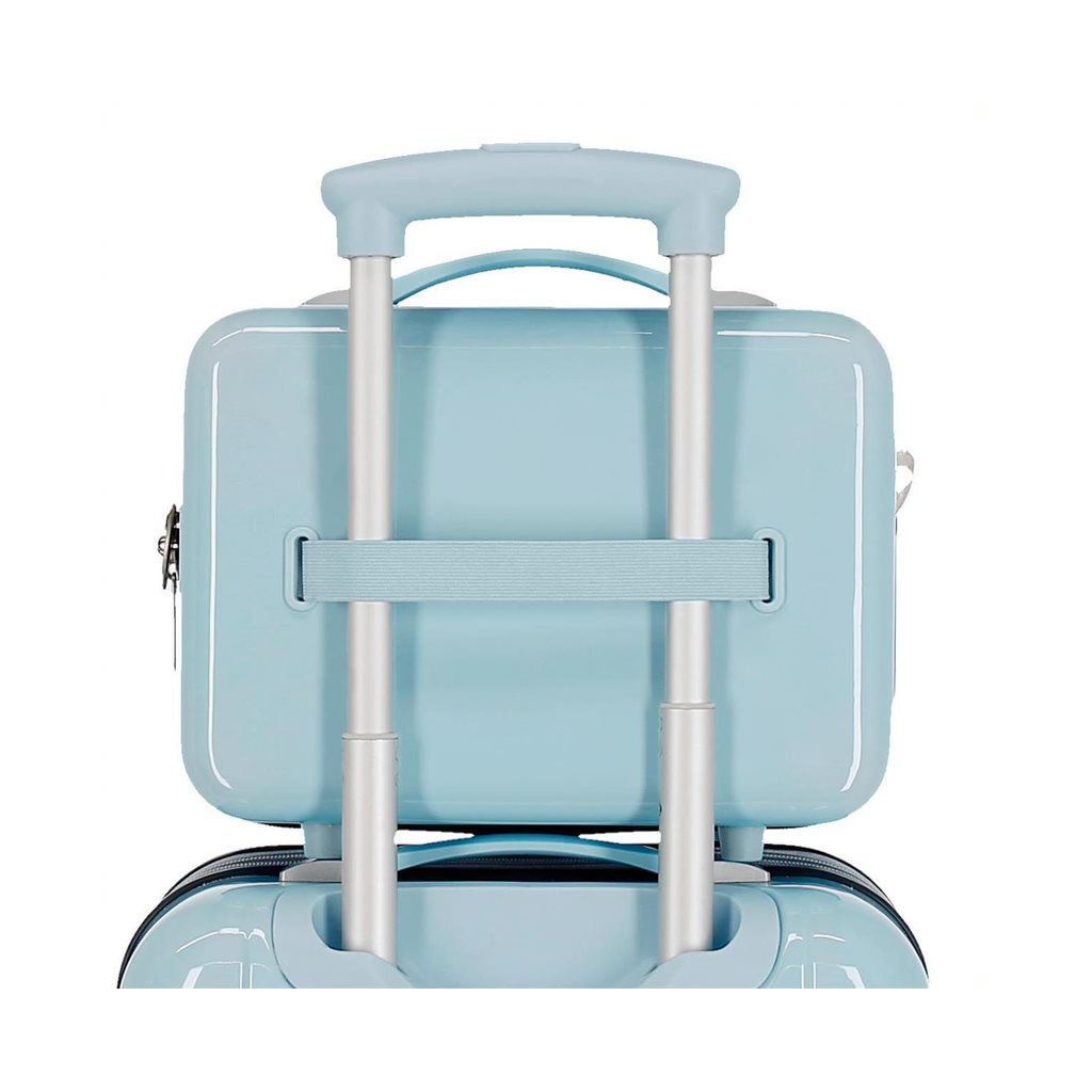 Cestovný kozmetický kufrík Wild and Free – 21x29x15 cm, 9L, odnímateľný popruh a priehradky na organizáciu