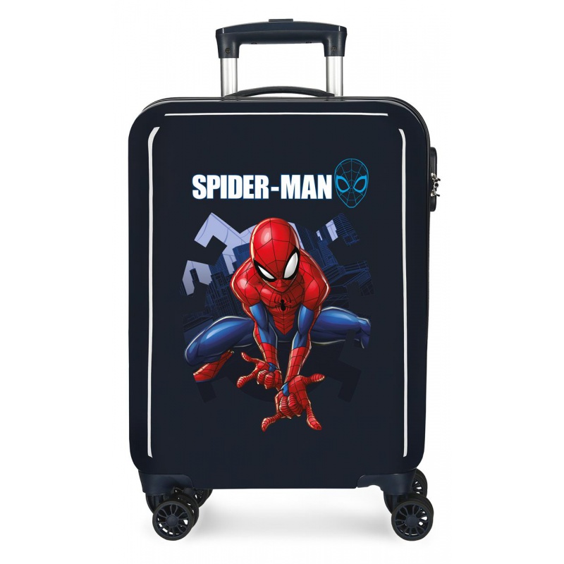 Luxusný ABS cestovný kufor SPIDERMAN Action, 55x38x20cm, 34L, 4651762 Luxusný ABS cestovný kufor SPIDERMAN Action, 55x38x20cm, 34L, 4651762