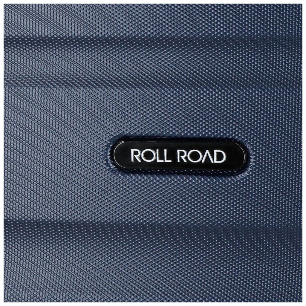 Sada ABS cestovních kufrů ROLL ROAD FLEX Navy Blue, 55-65-75cm, 5849462