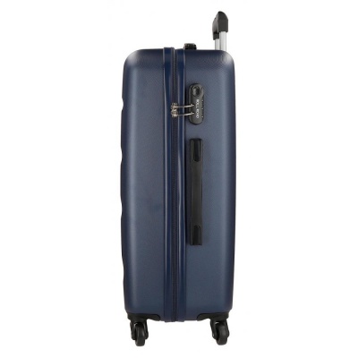 Sada ABS cestovních kufrů ROLL ROAD FLEX Navy Blue, 55-65-75cm, 5849462 Sada ABS cestovních kufrů ROLL ROAD FLEX Navy Blue, 55-65-75cm, 5849462