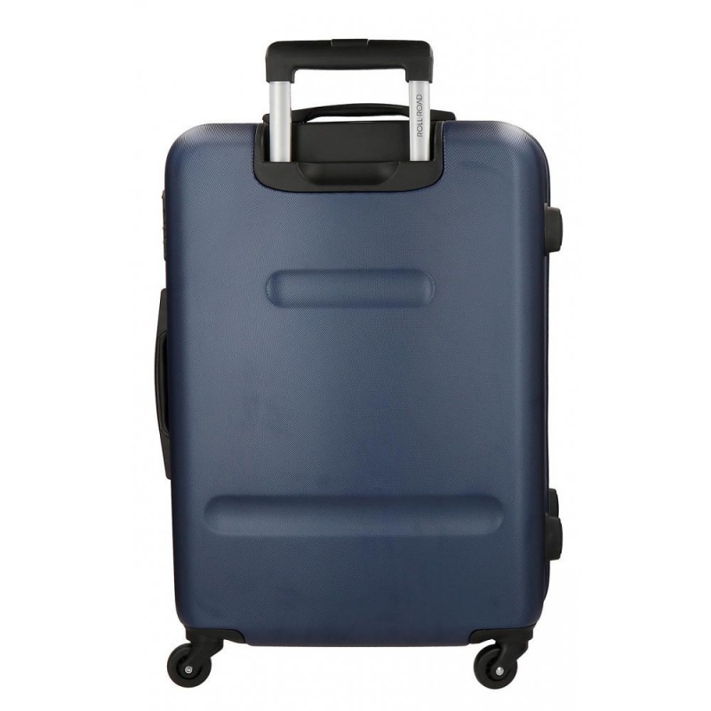 Sada ABS cestovních kufrů ROLL ROAD FLEX Navy Blue, 55-65-75cm, 5849462 Sada ABS cestovních kufrů ROLL ROAD FLEX Navy Blue, 55-65-75cm, 5849462