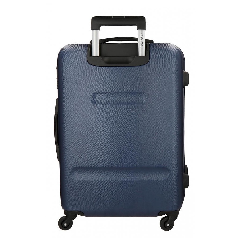 Sada ABS cestovních kufrů ROLL ROAD FLEX Navy Blue, 55-65-75cm, 5849462
