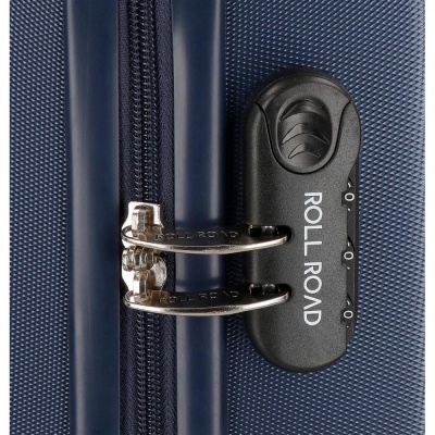 Sada ABS cestovních kufrů ROLL ROAD FLEX Navy Blue, 55-65-75cm, 5849462 Sada ABS cestovních kufrů ROLL ROAD FLEX Navy Blue, 55-65-75cm, 5849462