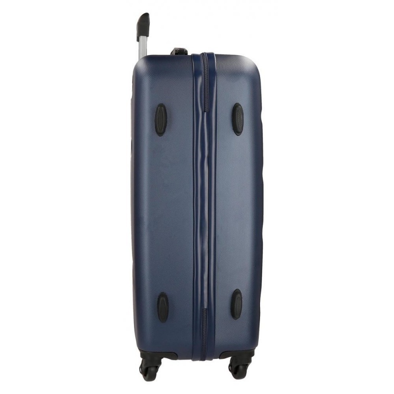 Sada ABS cestovních kufrů ROLL ROAD FLEX Navy Blue, 55-65-75cm, 5849462 Sada ABS cestovních kufrů ROLL ROAD FLEX Navy Blue, 55-65-75cm, 5849462