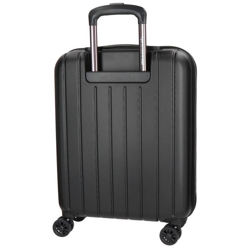 MOVOM Wood Black, Škrupinový cestovný kufor, 55x40x20cm, 38L, 5319161 (small)