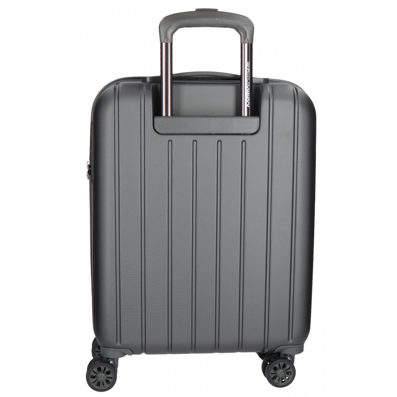 MOVOM Wood Antracite, Škrupinový cestovný kufor, 55x40x20cm, 38L, 5319162 (small)