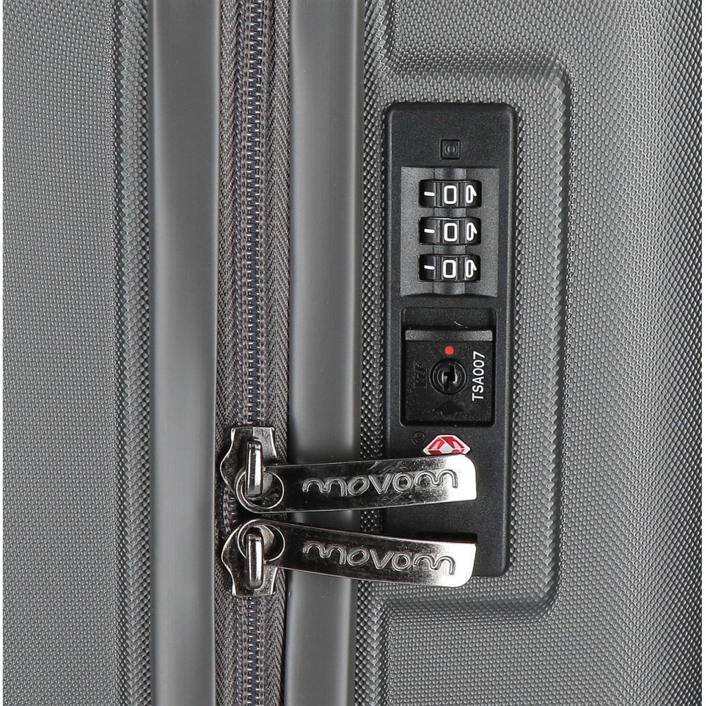 MOVEM Wood Antracite, Skořepinový cestovní kufr, 65x45x28cm, 68L, 5319262 (medium exp.)