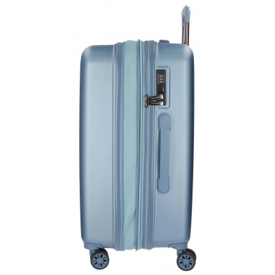 MOVOM Wood Steel Blue, Sada luxusných ABS cestovných kufrov, 75cm/65cm/55cm, 5318463 MOVOM Wood Steel Blue, Sada luxusných ABS cestovných kufrov, 75cm/65cm/55cm, 5318463