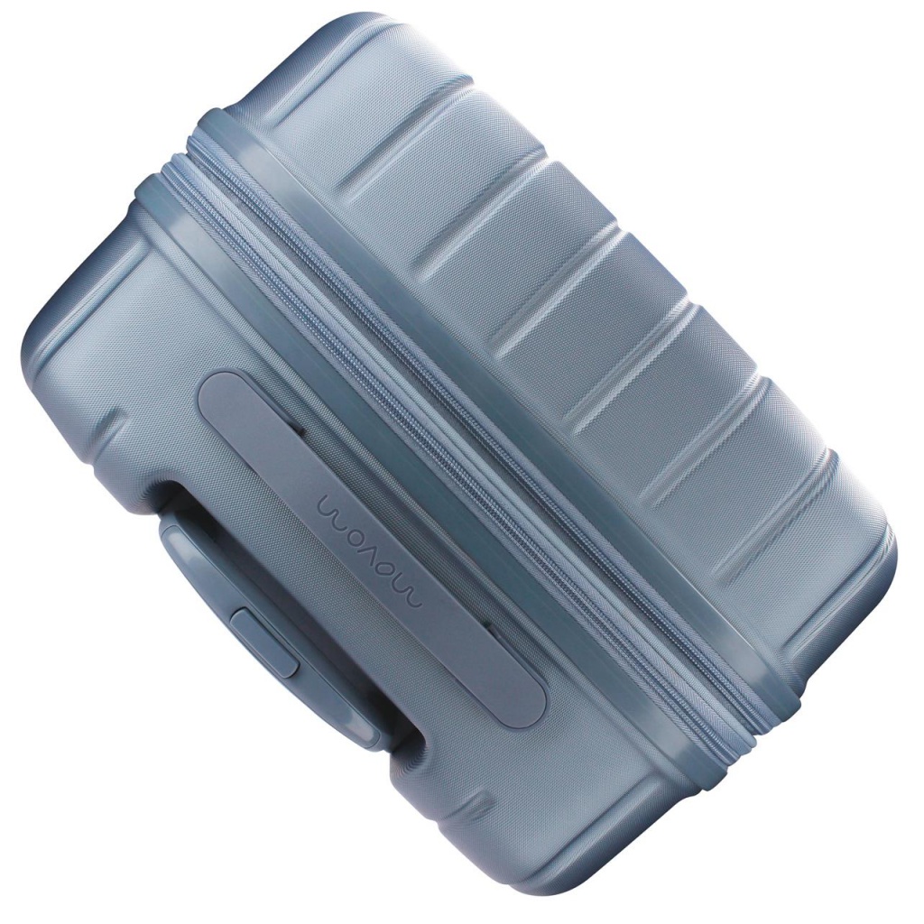 MOVEM Wood Steel Blue, Sada luxusních ABS cestovních kufrů, 75cm/65cm/55cm, 5318463