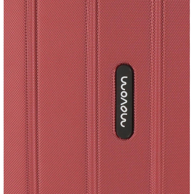 MOVOM Wood Red, Sada luxusných ABS cestovných kufrov, 75cm/65cm/55cm, 5318466 MOVOM Wood Red, Sada luxusných ABS cestovných kufrov, 75cm/65cm/55cm, 5318466