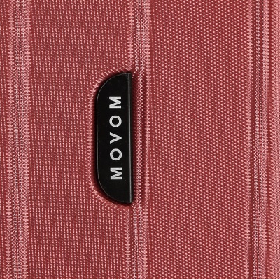 MOVOM Wood Red, Škrupinový cestovný kufor, 55x40x20cm, 38L, 5318666 (small exp.) MOVOM Wood Red, Škrupinový cestovný kufor, 55x40x20cm, 38L, 5318666 (small exp.)
