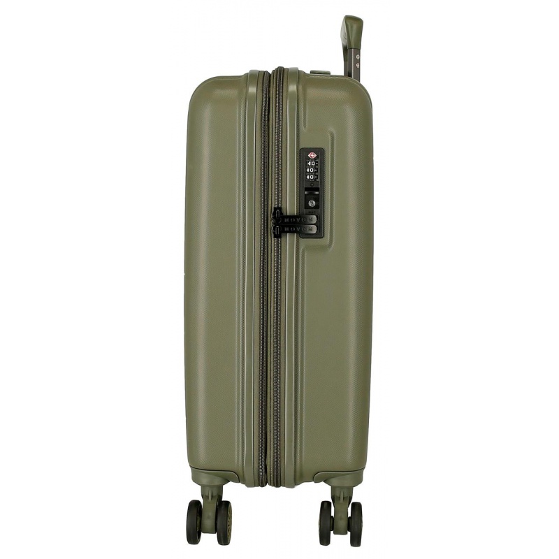 MOVEM Wood Khaki, Sada luxusních ABS cestovních kufrů, 65cm/55cm, 531896A MOVEM Wood Khaki, Sada luxusních ABS cestovních kufrů, 65cm/55cm, 531896A