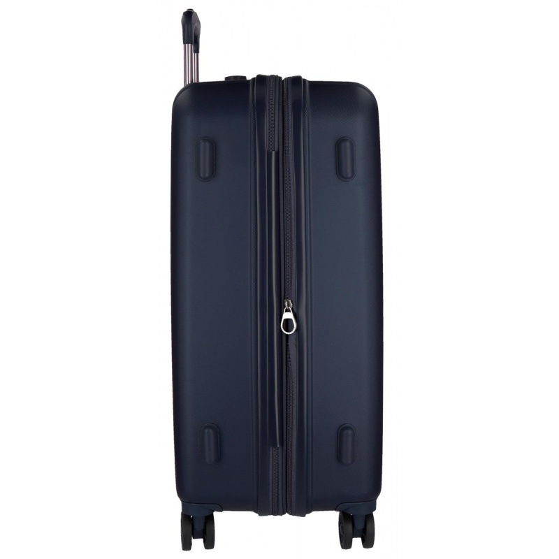 MOVOM Wood Navy Blue, Sada luxusných ABS cestovných kufrov, 65cm/55cm, 5318964 MOVOM Wood Navy Blue, Sada luxusných ABS cestovných kufrov, 65cm/55cm, 5318964