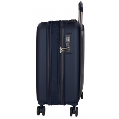 MOVOM Wood Navy Blue, Sada luxusných ABS cestovných kufrov, 65cm/55cm, 5318964 MOVOM Wood Navy Blue, Sada luxusných ABS cestovných kufrov, 65cm/55cm, 5318964