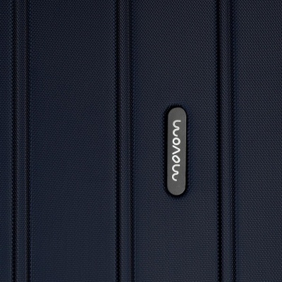 MOVOM Wood Navy Blue, Sada luxusných ABS cestovných kufrov, 65cm/55cm, 5318964 MOVOM Wood Navy Blue, Sada luxusných ABS cestovných kufrov, 65cm/55cm, 5318964