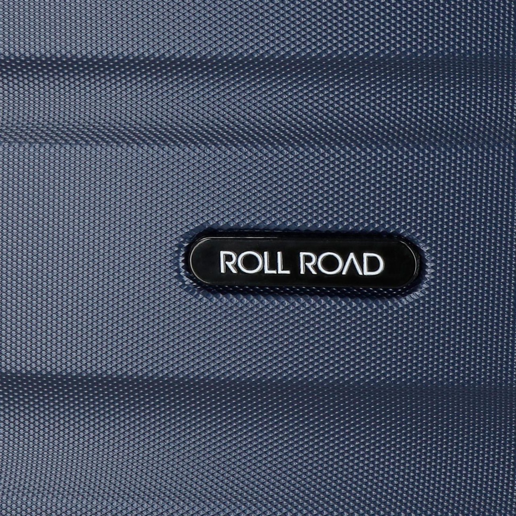 ROLL ROAD Flex Navy Blue, ABS Cestovní kufr, 55x38x20cm, 35L, 5849162 (small)