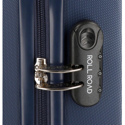 ROLL ROAD Flex Navy Blue, ABS Cestovný kufor, 55x38x20cm, 35L, 5849162 (small) ROLL ROAD Flex Navy Blue, ABS Cestovný kufor, 55x38x20cm, 35L, 5849162 (small)