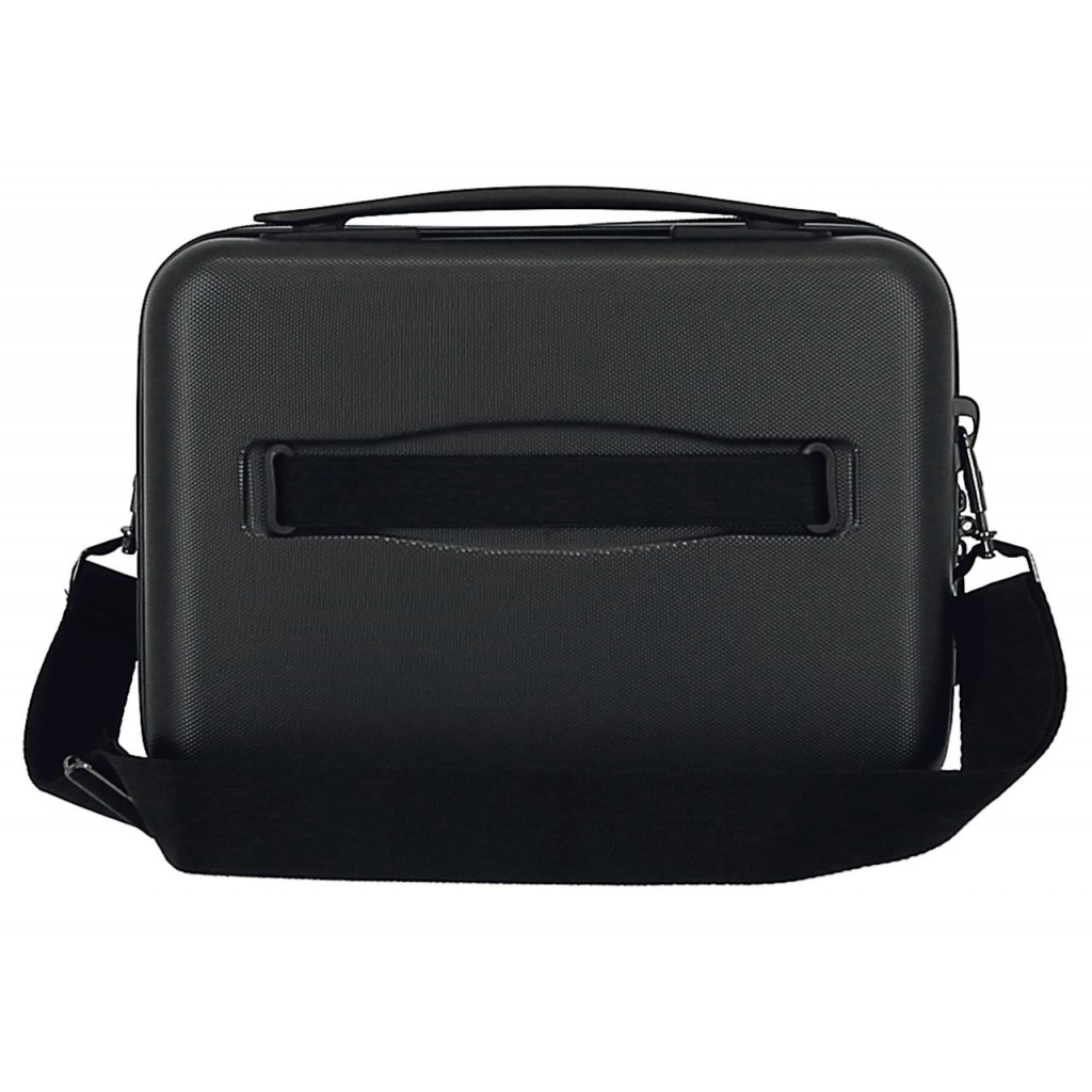 MOVOM Wood Black, Cestovný kozmetický príručný kufrík, 21x29x15cm, 9L, 5313961