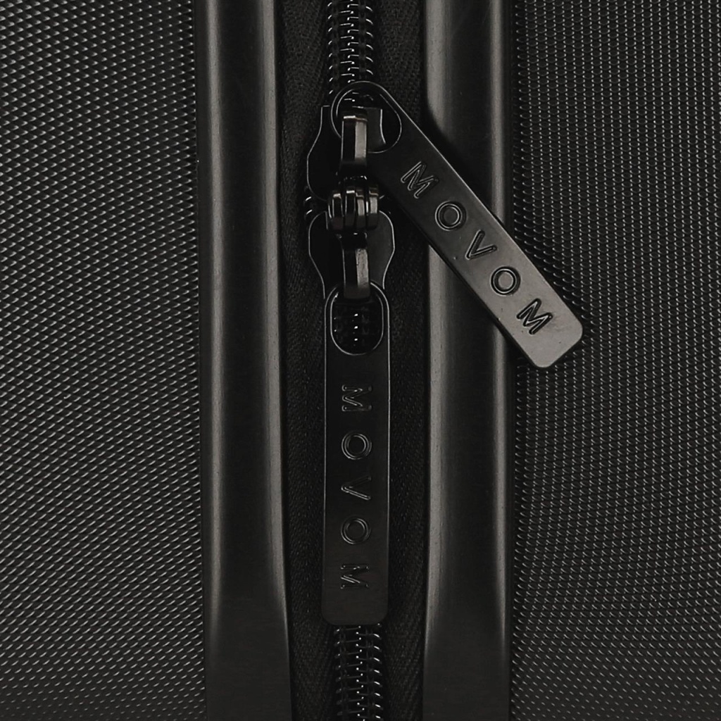 MOVOM Wood Black, Cestovný kozmetický príručný kufrík, 21x29x15cm, 9L, 5313961