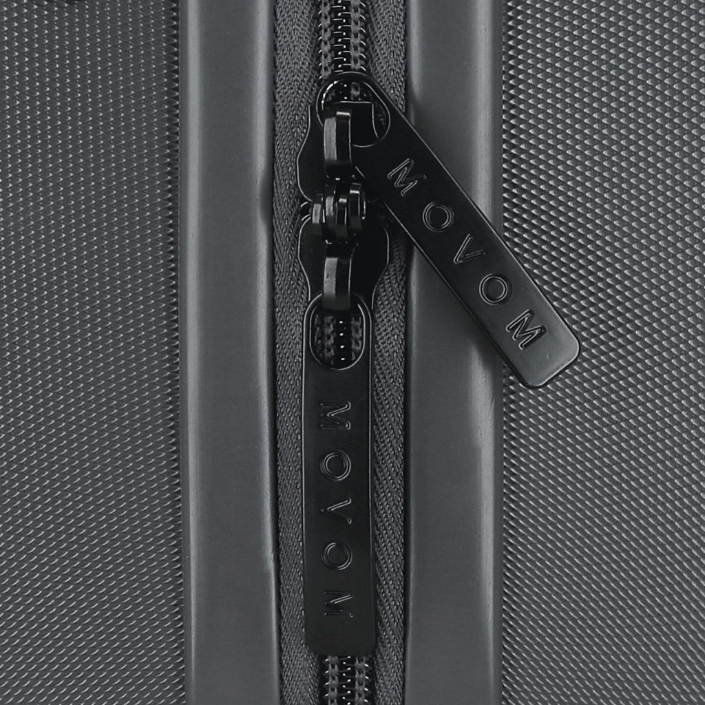 MOVOM Wood Antracite, Cestovný kozmetický príručný kufrík, 21x29x15cm, 9L, 5313962