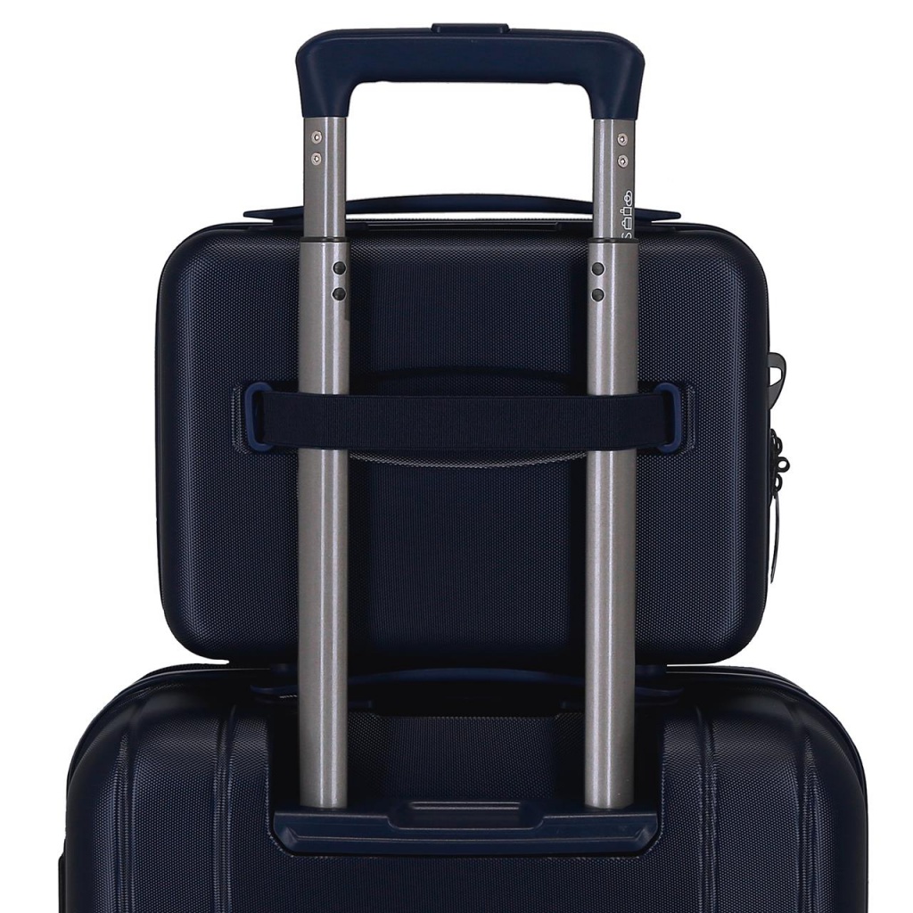 MOVEM Wood Navy Blue, Cestovní kosmetický příruční kufřík, 21x29x15cm, 9L, 5313964