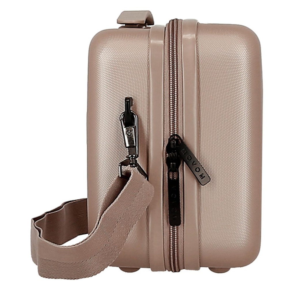 MOVOM Wood Champagne, Cestovný kozmetický príručný kufrík, 21x29x15cm, 9L, 5313965