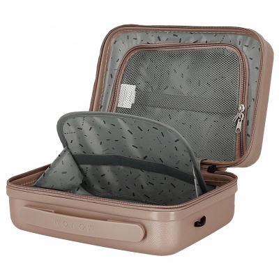 MOVOM Wood Champagne, Cestovný kozmetický príručný kufrík, 21x29x15cm, 9L, 5313965 MOVOM Wood Champagne, Cestovný kozmetický príručný kufrík, 21x29x15cm, 9L, 5313965