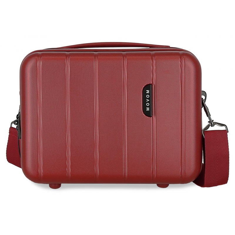 MOVOM Wood Red, Cestovný kozmetický príručný kufrík, 21x29x15cm, 9L, 5313966 MOVOM Wood Red, Cestovný kozmetický príručný kufrík, 21x29x15cm, 9L, 5313966