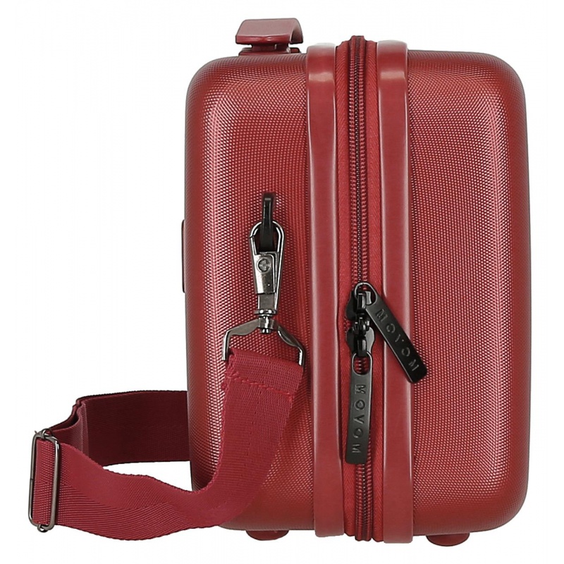 MOVOM Wood Red, Cestovný kozmetický príručný kufrík, 21x29x15cm, 9L, 5313966 MOVOM Wood Red, Cestovný kozmetický príručný kufrík, 21x29x15cm, 9L, 5313966