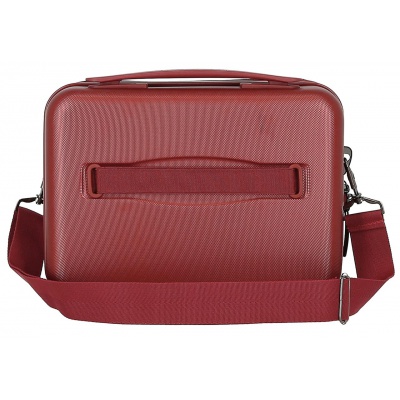 MOVOM Wood Red, Cestovný kozmetický príručný kufrík, 21x29x15cm, 9L, 5313966 MOVOM Wood Red, Cestovný kozmetický príručný kufrík, 21x29x15cm, 9L, 5313966