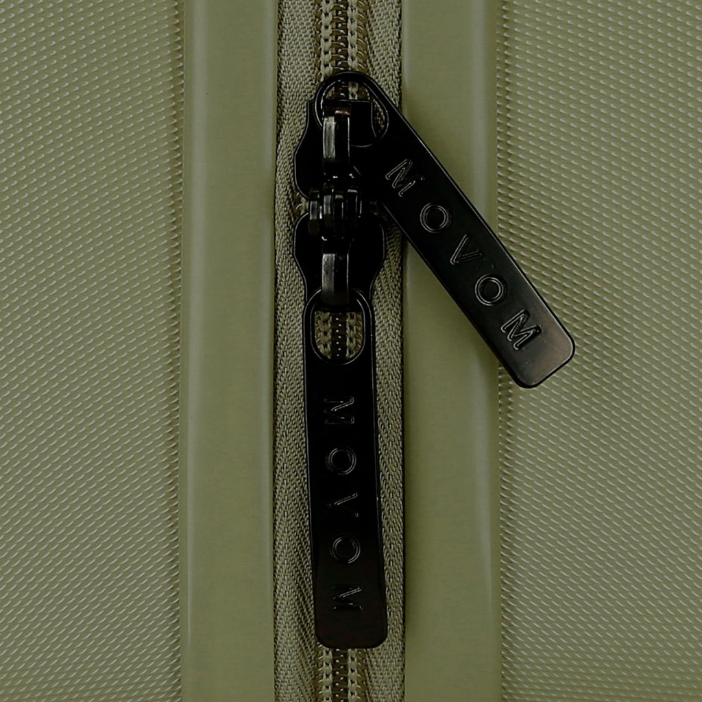 MOVOM Wood Khaki, Cestovný kozmetický príručný kufrík, 21x29x15cm, 9L, 531396A