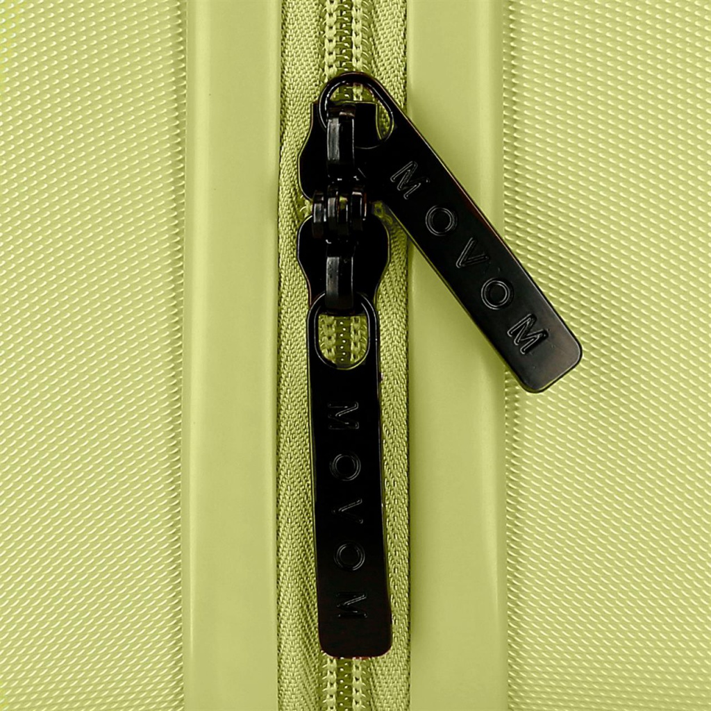 MOVOM Wood Yellow, Cestovný kozmetický príručný kufrík, 21x29x15cm, 9L, 531396B