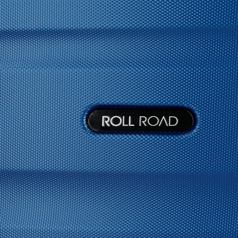 ROLL ROAD Flex Blue, ABS Cestovní kufr, 55x38x20cm, 35L, 5849163 (small) ROLL ROAD Flex Blue, ABS Cestovní kufr, 55x38x20cm, 35L, 5849163 (small)