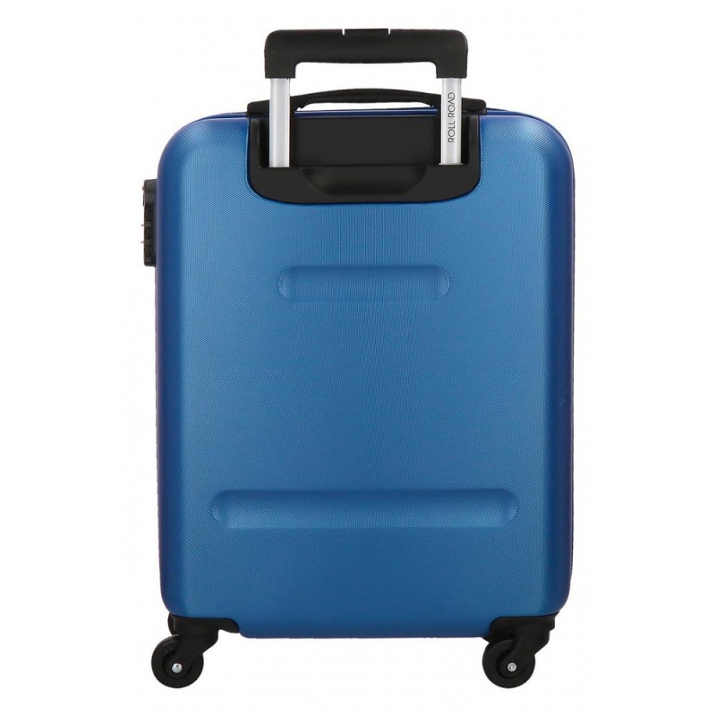 ROLL ROAD Flex Blue, ABS Cestovní kufr, 55x38x20cm, 35L, 5849163 (small) ROLL ROAD Flex Blue, ABS Cestovní kufr, 55x38x20cm, 35L, 5849163 (small)