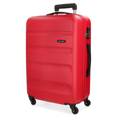 ROLL ROAD Flex Red, ABS Cestovný kufor, 65x46x23cm, 56L, 5849264 (medium) ROLL ROAD Flex Red, ABS Cestovný kufor, 65x46x23cm, 56L, 5849264 (medium)