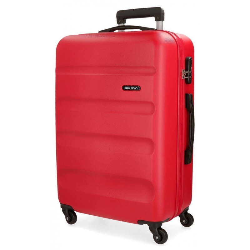 ROLL ROAD Flex Red, ABS Cestovný kufor, 65x46x23cm, 56L, 5849264 (medium) ROLL ROAD Flex Red, ABS Cestovný kufor, 65x46x23cm, 56L, 5849264 (medium)
