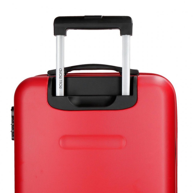 ROLL ROAD Flex Red, ABS Cestovný kufor, 65x46x23cm, 56L, 5849264 (medium) ROLL ROAD Flex Red, ABS Cestovný kufor, 65x46x23cm, 56L, 5849264 (medium)