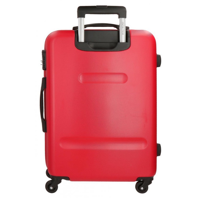ROLL ROAD Flex Red, ABS Cestovný kufor, 65x46x23cm, 56L, 5849264 (medium) ROLL ROAD Flex Red, ABS Cestovný kufor, 65x46x23cm, 56L, 5849264 (medium)
