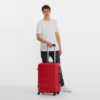 ROLL ROAD Flex Red, ABS Cestovný kufor, 65x46x23cm, 56L, 5849264 (medium) ROLL ROAD Flex Red, ABS Cestovný kufor, 65x46x23cm, 56L, 5849264 (medium)