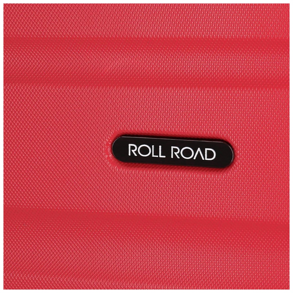 ROLL ROAD Flex Red, Sada ABS cestovních kufrů, 55-65-75cm, 5849464