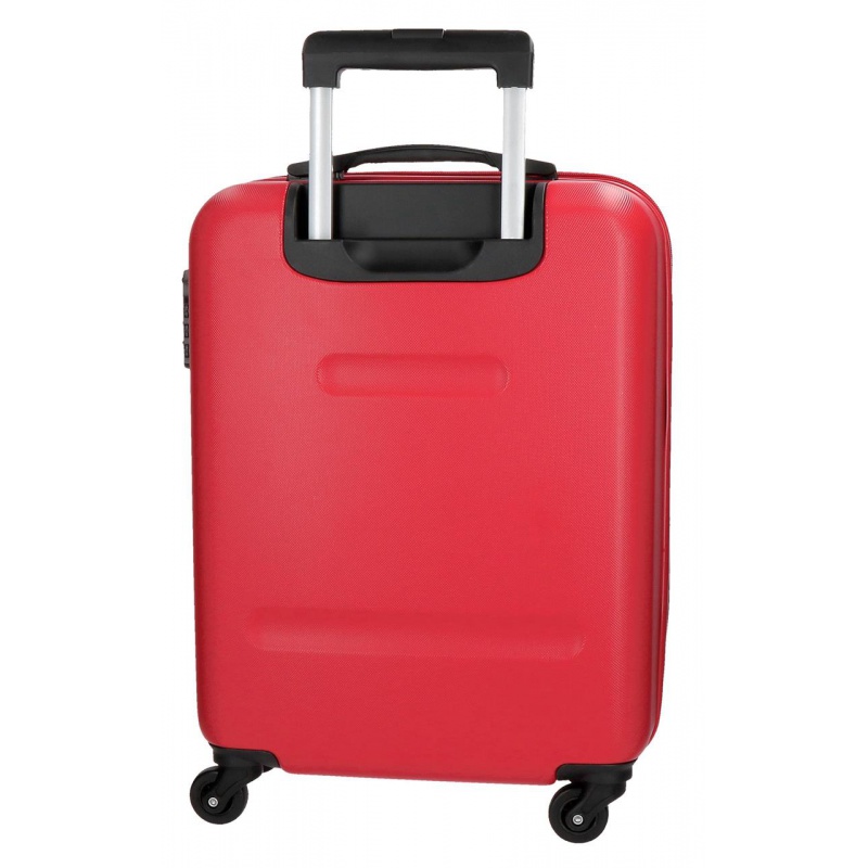 ROLL ROAD Flex Red, Sada ABS cestovních kufrů, 55-65cm, 5849564 ROLL ROAD Flex Red, Sada ABS cestovních kufrů, 55-65cm, 5849564