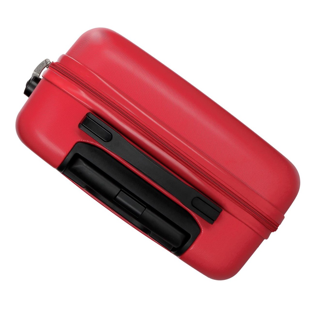 ROLL ROAD Flex Red, Sada ABS cestovných kufrov, 55-65cm, 5849564