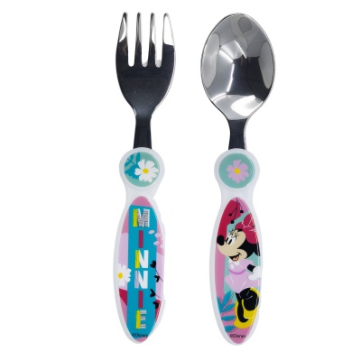 Detský príbor MINNIE MOUSE (vidlička a lyžička), 74418 Detský príbor MINNIE MOUSE (vidlička a lyžička), 74418