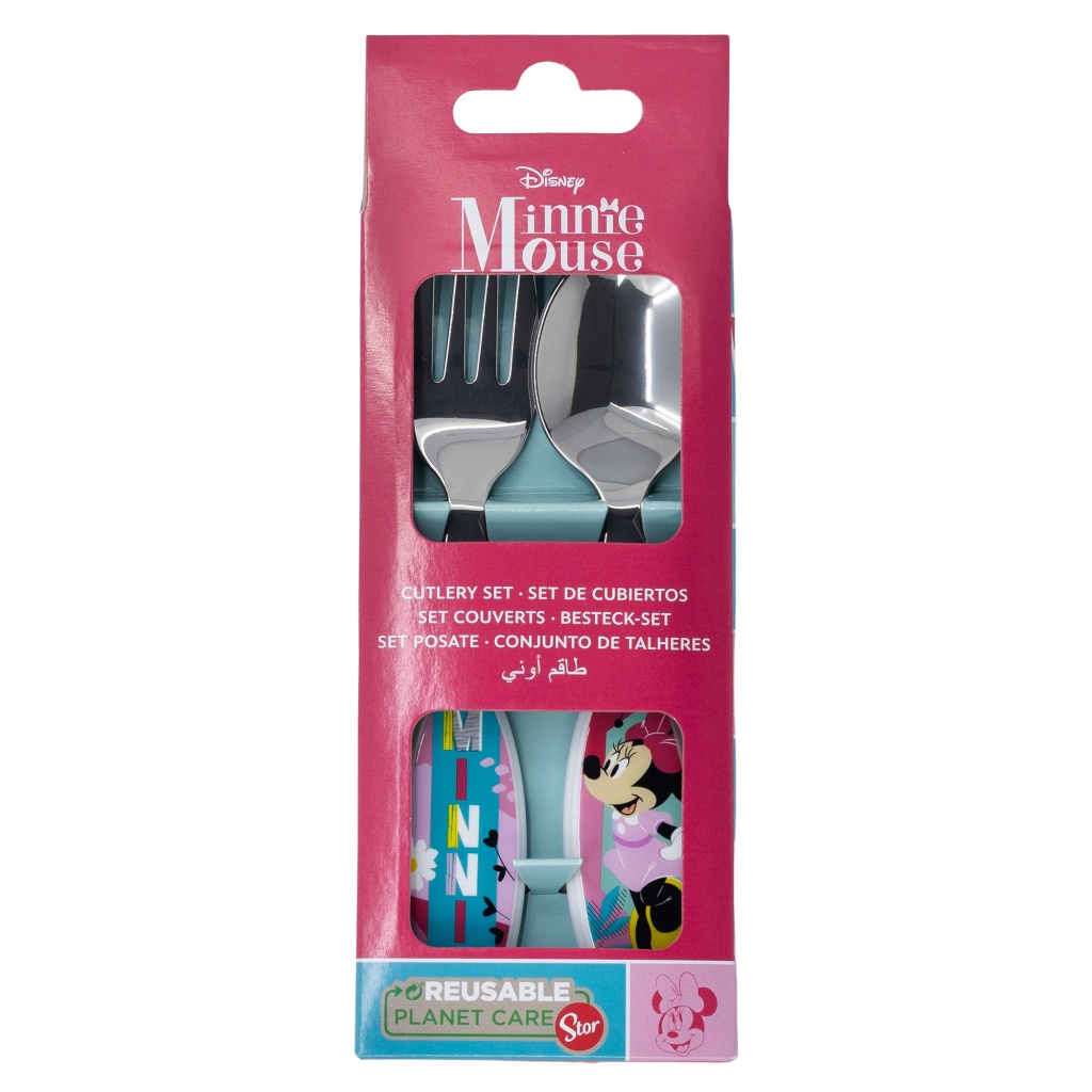 Dětský příbor MINNIE MOUSE (vidlička a lžička), 74418