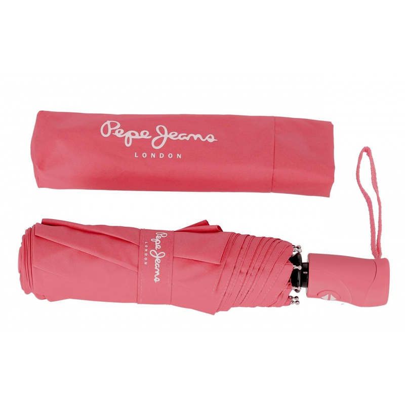 Peppe Jeans Rosa - Skladací plnoautomatický dáždnik, 74685PS Peppe Jeans Rosa - Skladací plnoautomatický dáždnik, 74685PS
