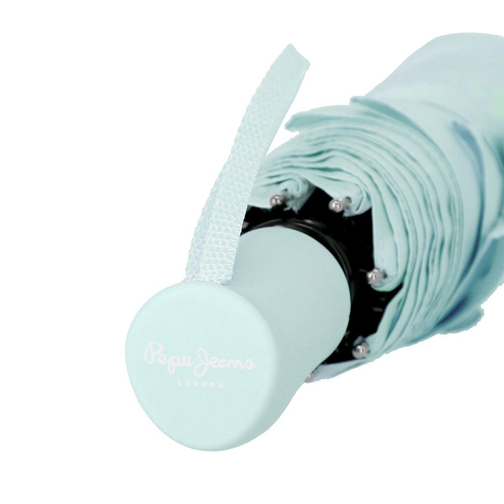 Peppe Jeans Azul Claro - Skladací plnoautomatický dáždnik, 74685PS