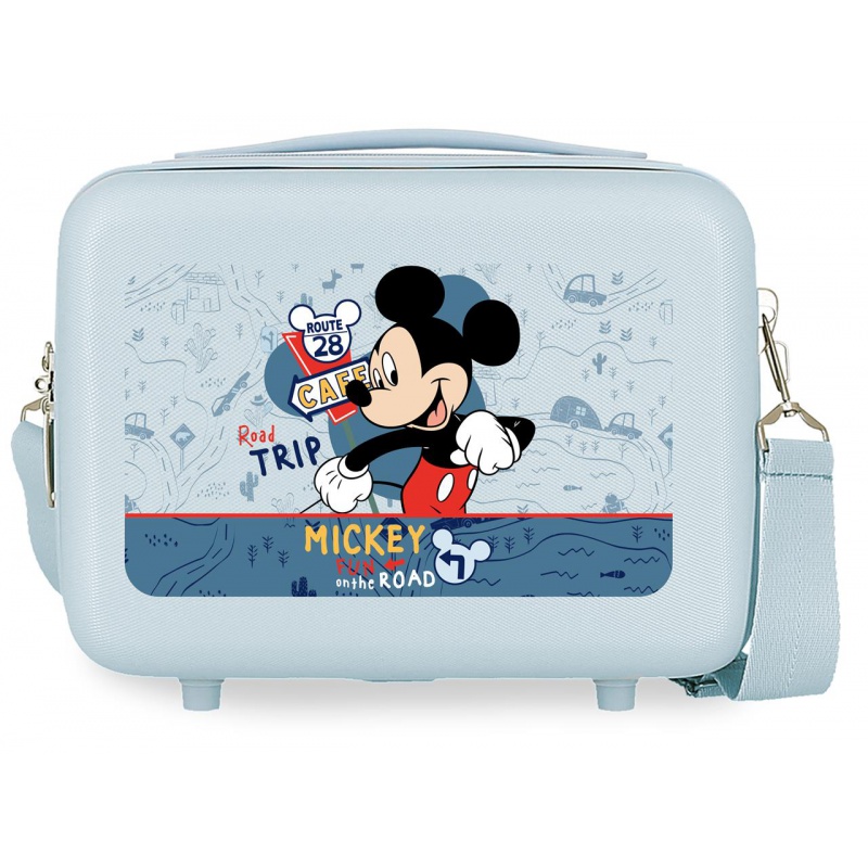 Cestovný kozmetický kufrík MICKEY MOUSE Road Trip, 9L, 4953921 Cestovný kozmetický kufrík MICKEY MOUSE Road Trip, 9L, 4953921