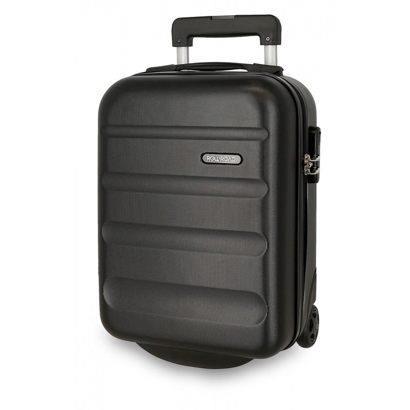 ROLL ROAD Flex Black, Príručný mini cestovný kufor , 40x30x20cm, 24L, 5849960 ROLL ROAD Flex Black, Príručný mini cestovný kufor , 40x30x20cm, 24L, 5849960